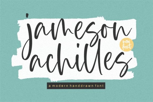 Jameson Archilles Font - Featured Image