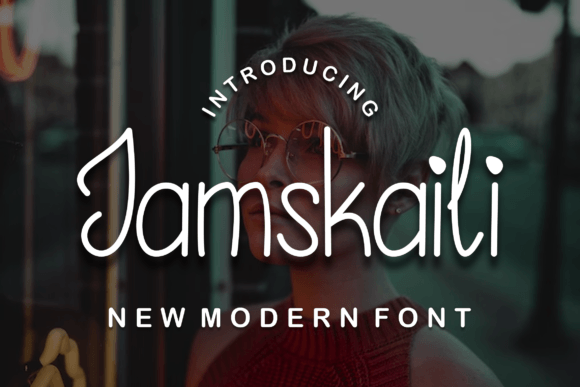 Jamskaili Font Font - Featured Image