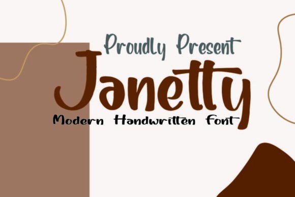 Janetty Font - Featured Image