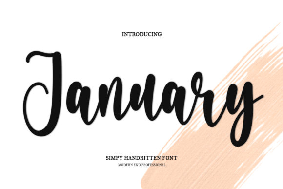 January Font - Featured Image