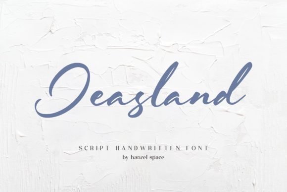 Jeasland Script Font - Featured Image