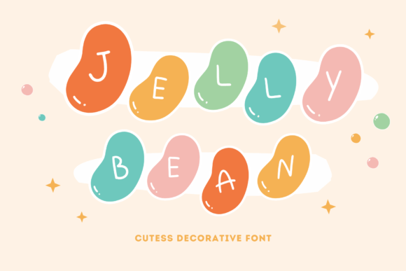 Jelly Bean Font - Featured Image