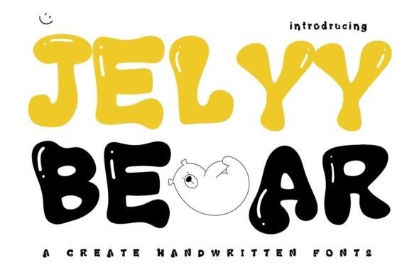 Jelly Bear Font - Featured Image