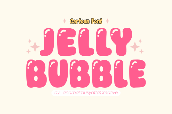 Jelly Bubbles Font - Featured Image