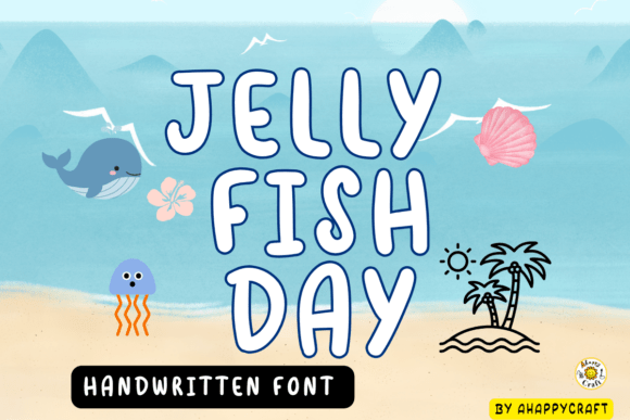 Jelly Fish Font - Featured Image