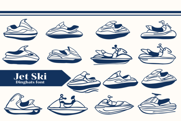 Jet Ski Font - Featured Image