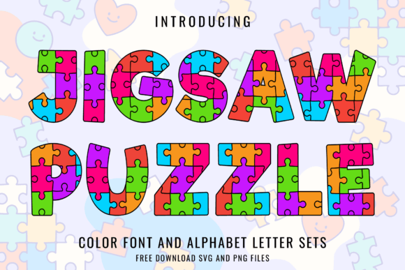 Jigsaw Puzzle Font - Featured Image
