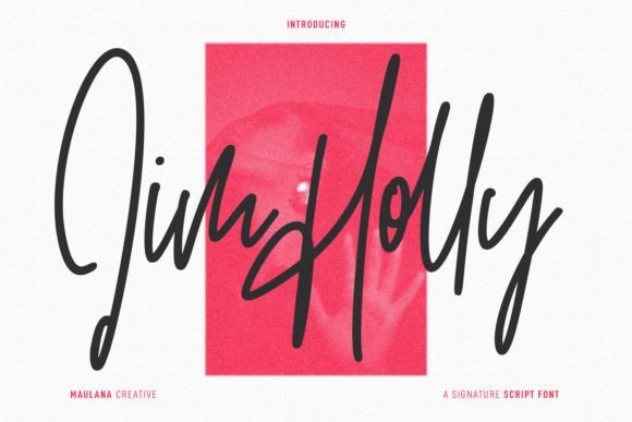 Jim Holly Font - Featured Image