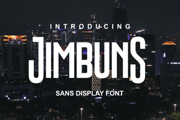 Jimbuns Font - Featured Image