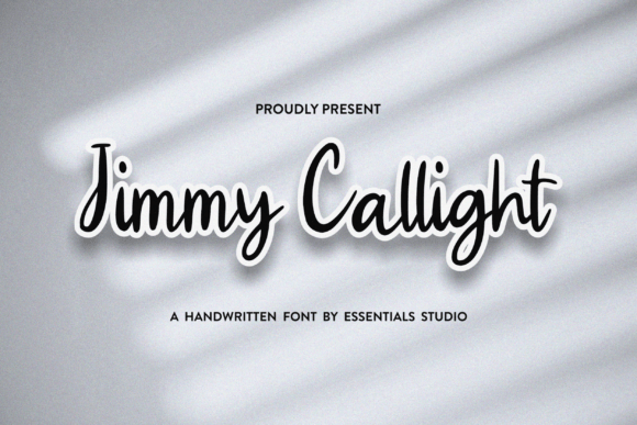 Jimmy Callight Font - Featured Image