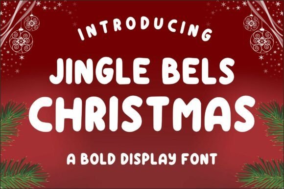 Jingle Bels Christmas Font - Featured Image