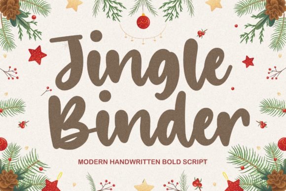 Jingle Binder Font - Featured Image