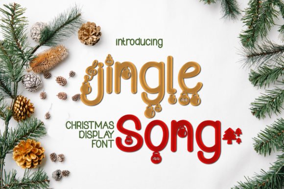 Jingle Song Font - Featured Image