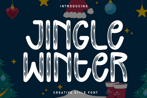 Jingle Winter Font - Featured Image