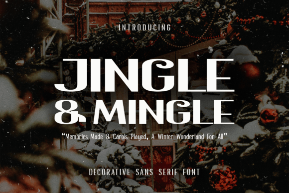 Jingle & Mingle Font - Featured Image