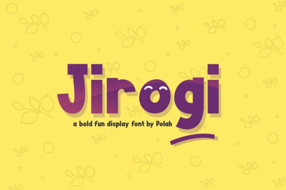 Jirogi Font - Featured Image