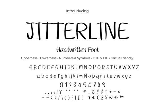 Jitterline Font - Featured Image
