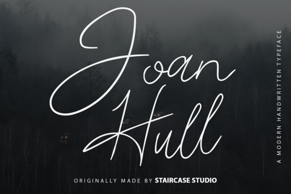 Joan Hull Font - Featured Image