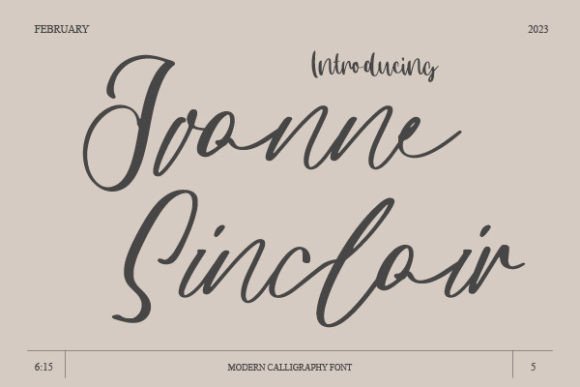 Joanne Sinclair Font - Featured Image