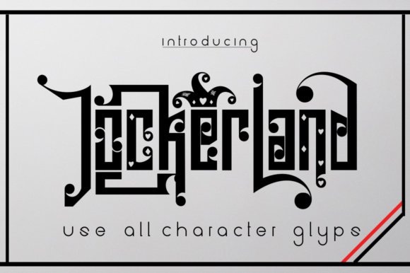 JockerLand Font - Featured Image