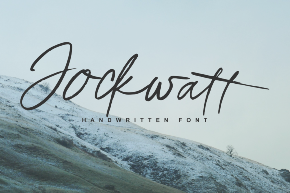 Jockwatt Font - Featured Image