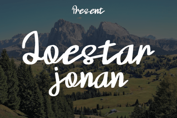 Joestar Jonan Font - Featured Image