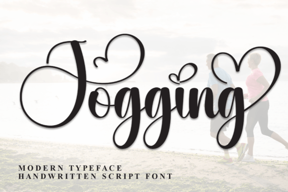Jogging Font - Featured Image