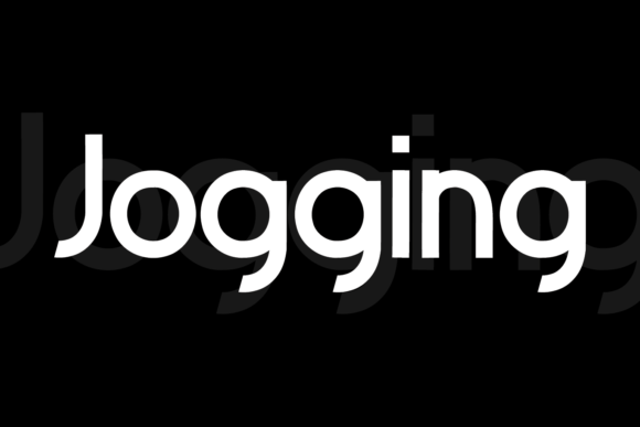 Jogging Font - Featured Image