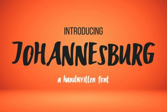 Johannesburg Font - Featured Image