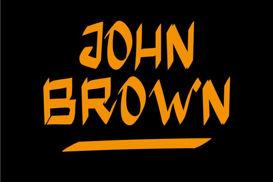 John Brown Font - Featured Image