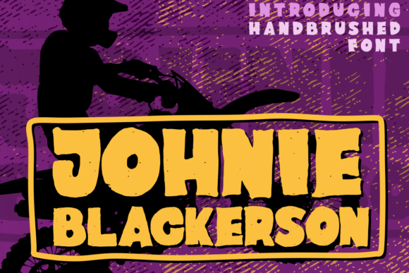 Johnie Blackerson Font - Featured Image