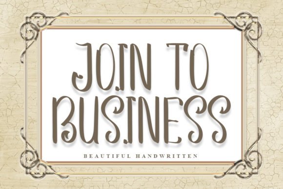 Join to Business Font - Featured Image