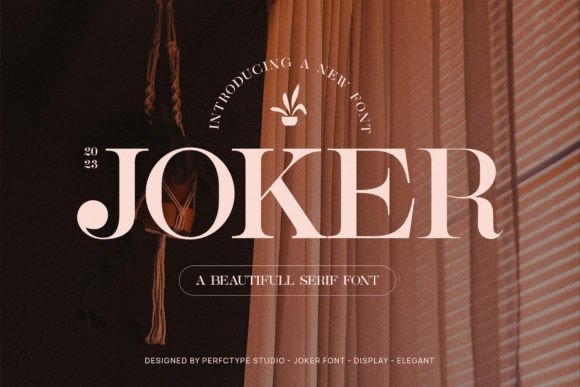 Joker Font - Featured Image