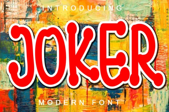 Joker Font - Featured Image