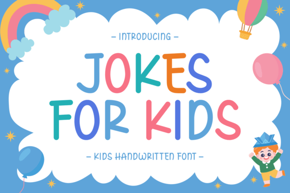 Jokes for Kids Font - Featured Image