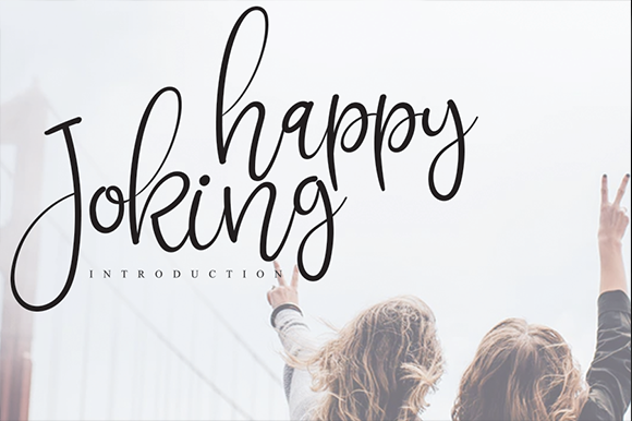 Joking Happy Font - Featured Image
