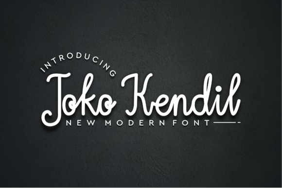 Joko Kendil Font - Featured Image