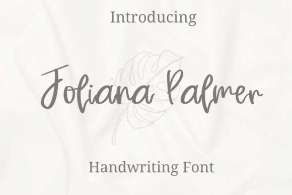 Joliana Palmer Font - Featured Image