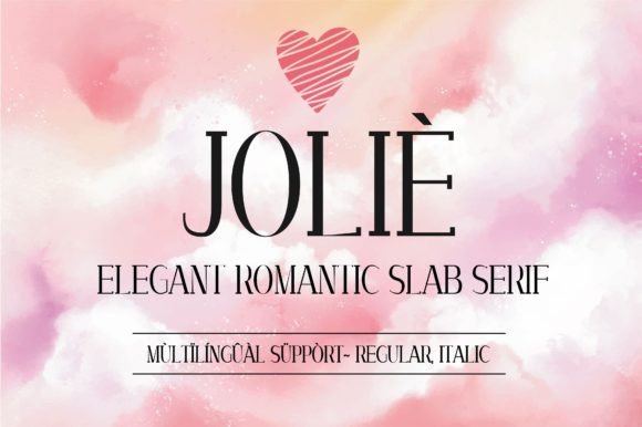 Joliè Font - Featured Image