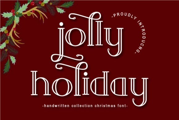 Joliy Holiday Font - Featured Image