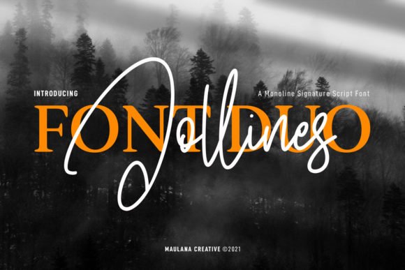 Jollines Font Duo Font - Featured Image