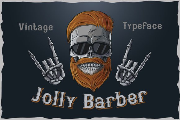 Jolly Barber Font - Featured Image