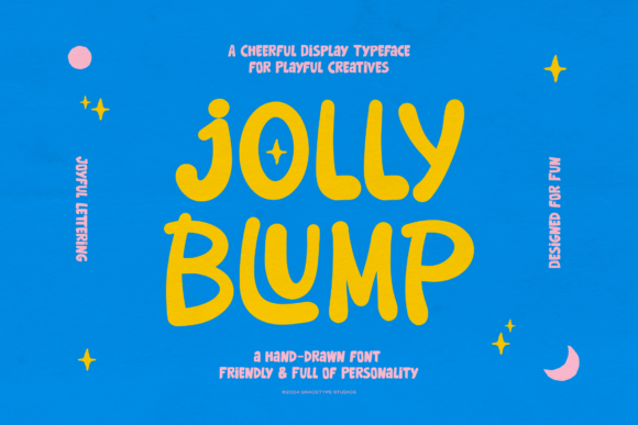 Jolly Blump Font - Featured Image