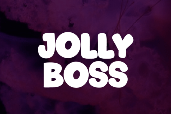 Jolly Boss Font - Featured Image