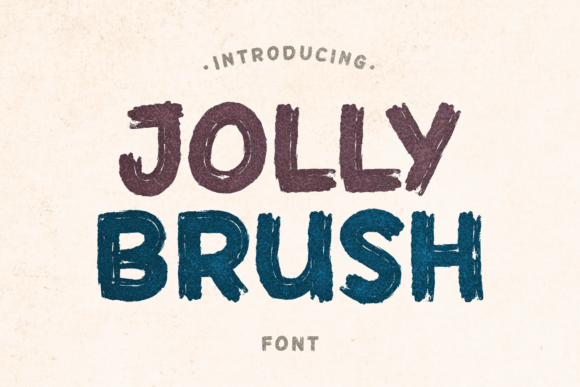 Jolly Brush Font - Featured Image