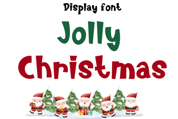 Jolly Christmas Font - Featured Image