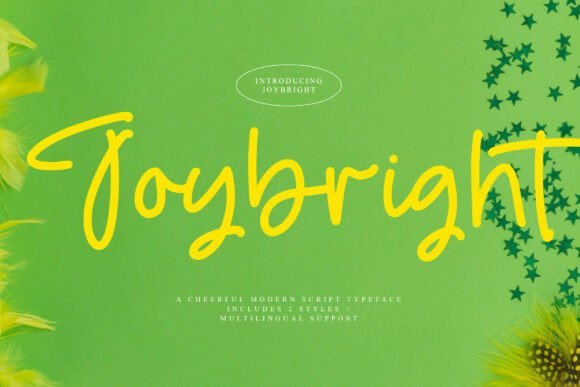 Joybright Font - Featured Image