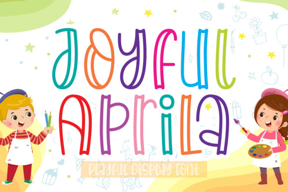 Joyful Aprila Font - Featured Image