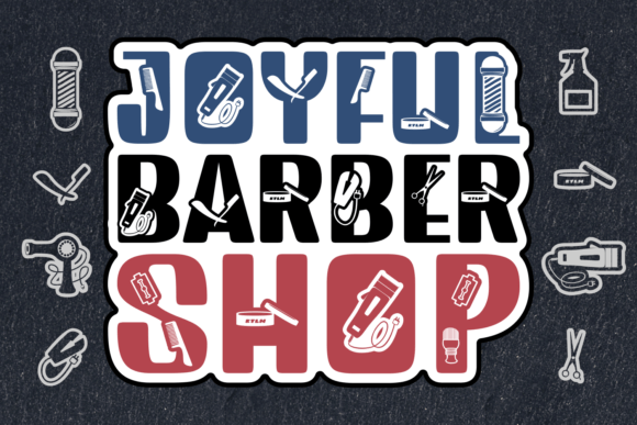 Joyful Barbershop Font - Featured Image