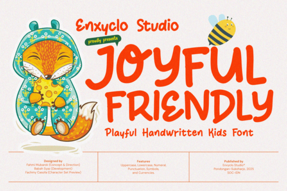 Joyful Friendly Font - Featured Image